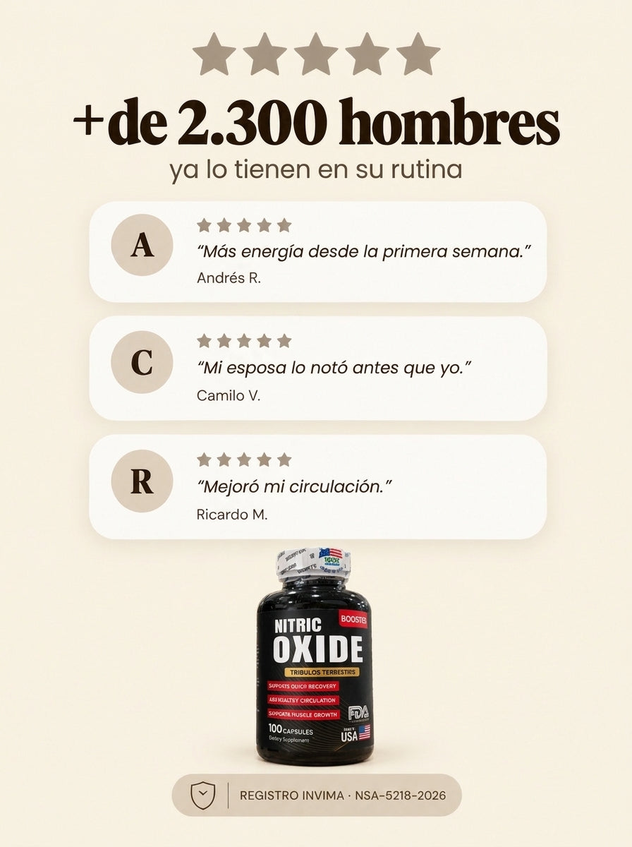 OXIDO NITRICO X100 CAPSULAS