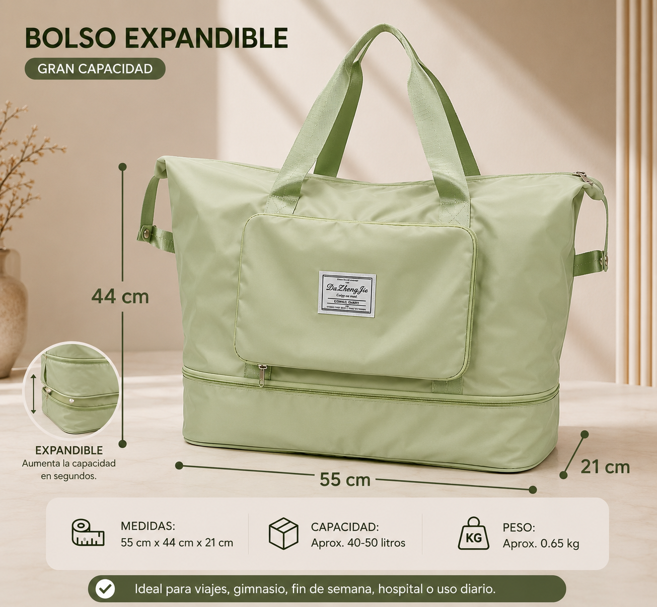 BOLSO EXPANDIBLE