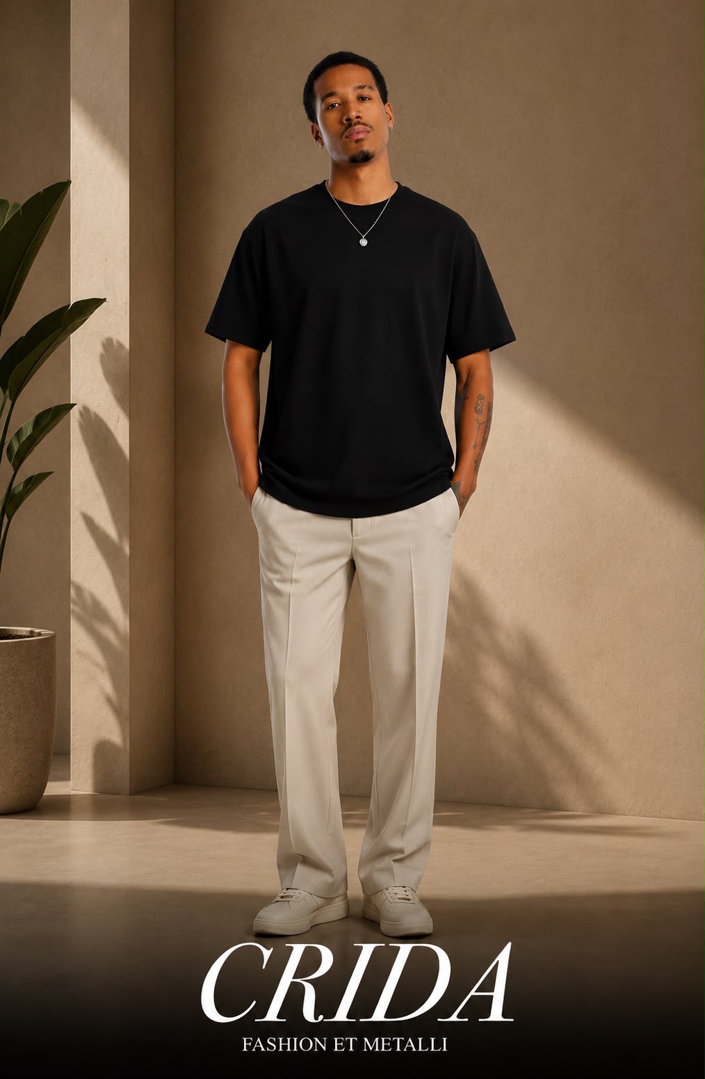 CAMISETA OVERSIZE HOMBRE TELA BURDA