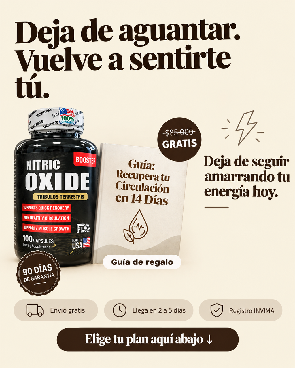 OXIDO NITRICO X100 CAPSULAS