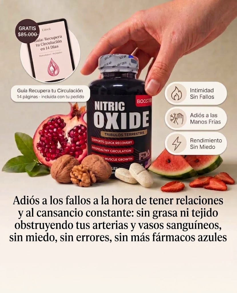 OXIDO NITRICO X100 CAPSULAS